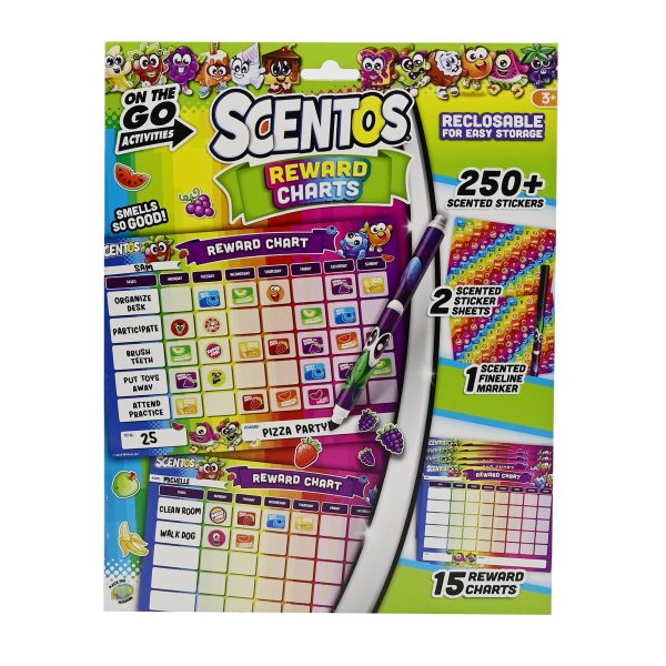 Scentos On The Go Beginners Reward Charts