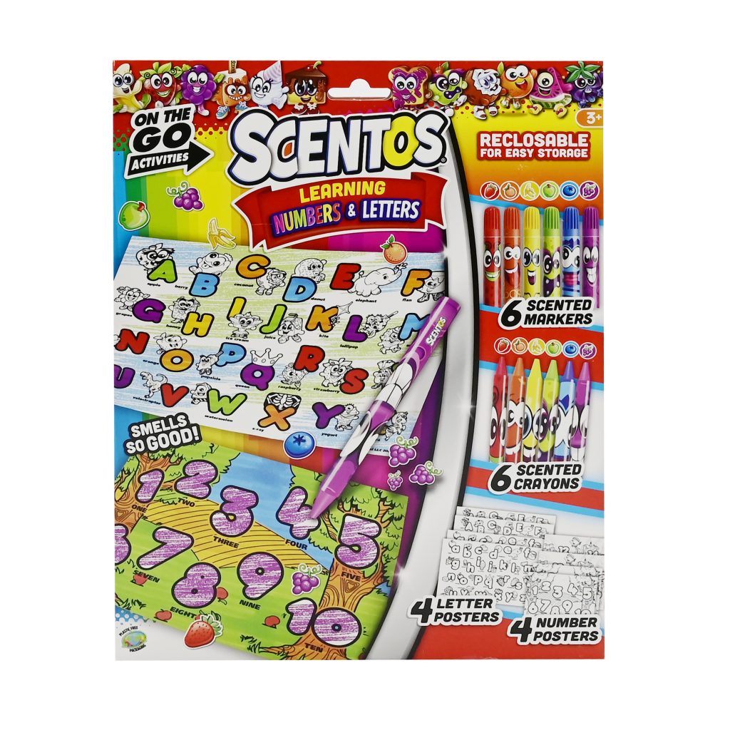 Scentos On The Go Beginners Learning Numbers & Letters