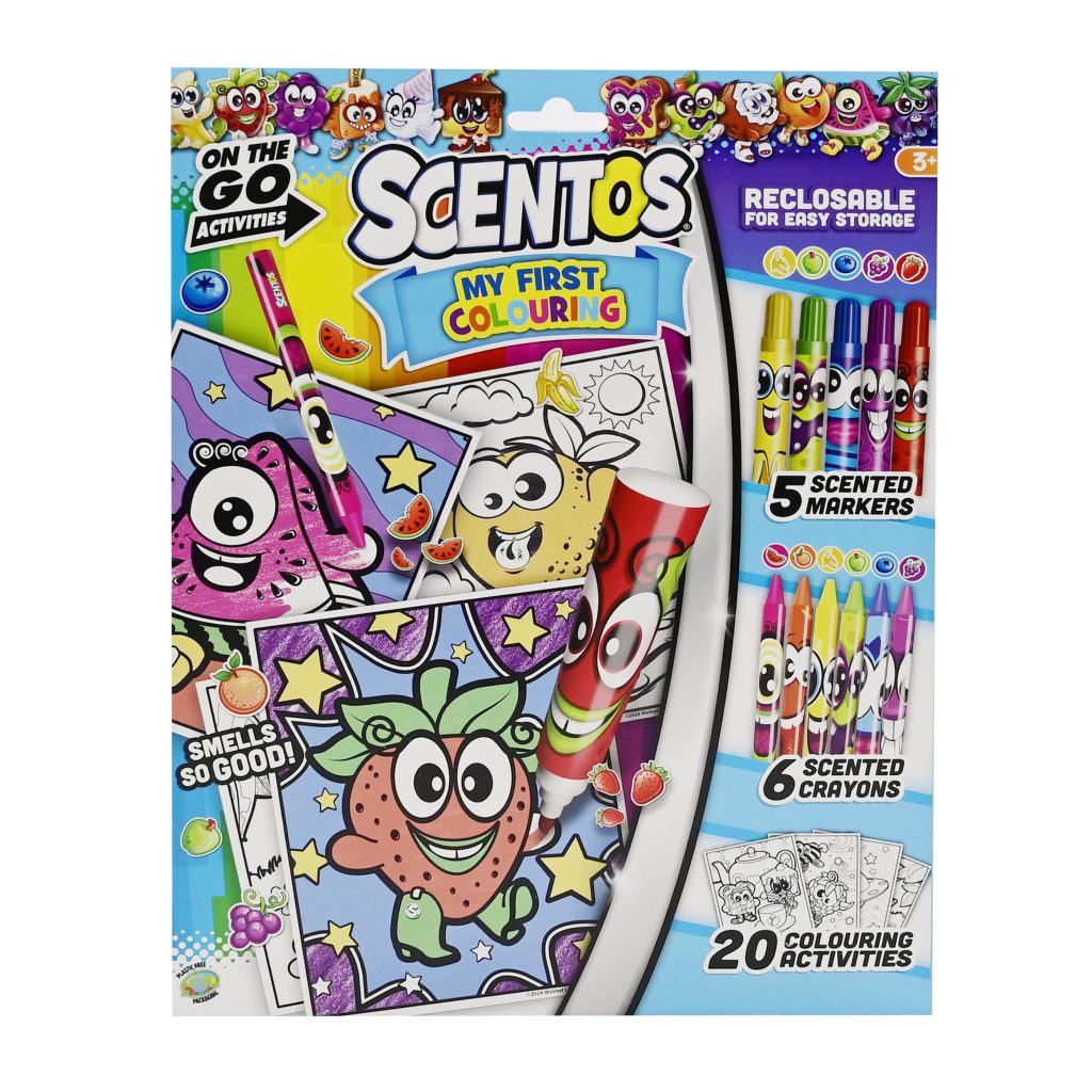 Scentos On The Go Beginners My First Colouring