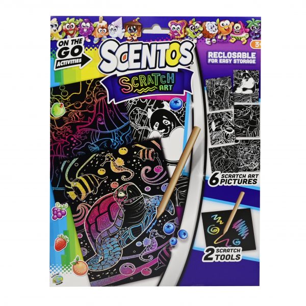Scentos On The Go Junior Scratch Art
