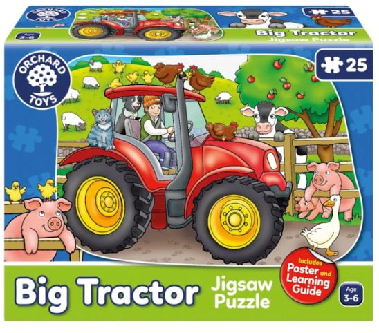 Big Tractor Puzzle