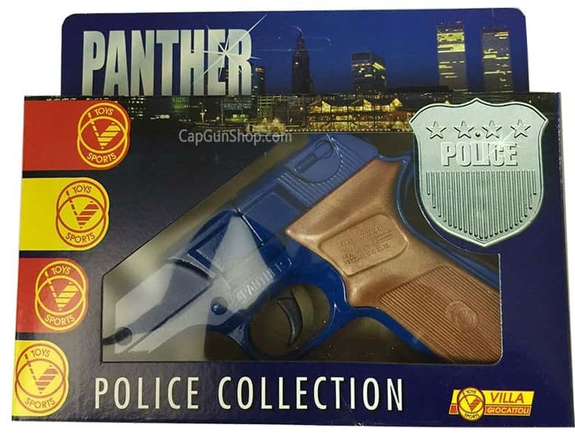 Panther Blue Cap Gun 8 Shot