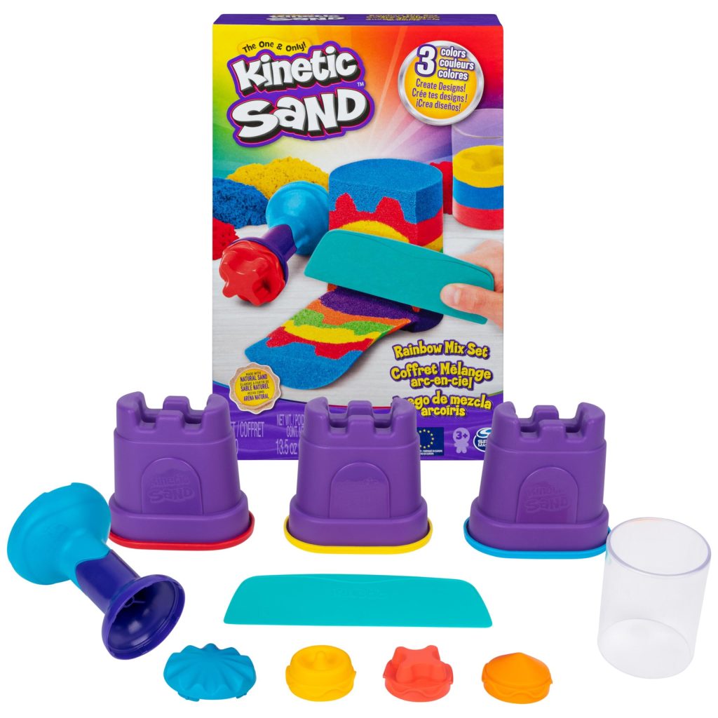 Kinetic Sand Rainbow Mix Set
