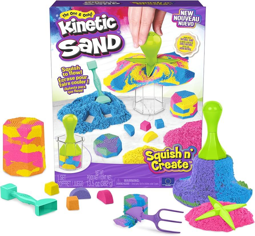 Kinetic Sand Squish N Create
