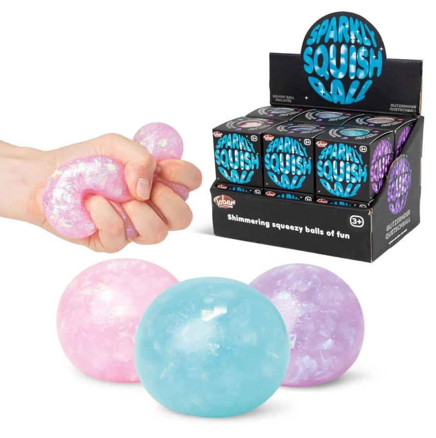 Scrunchems Sparkly Squish Ball - Each