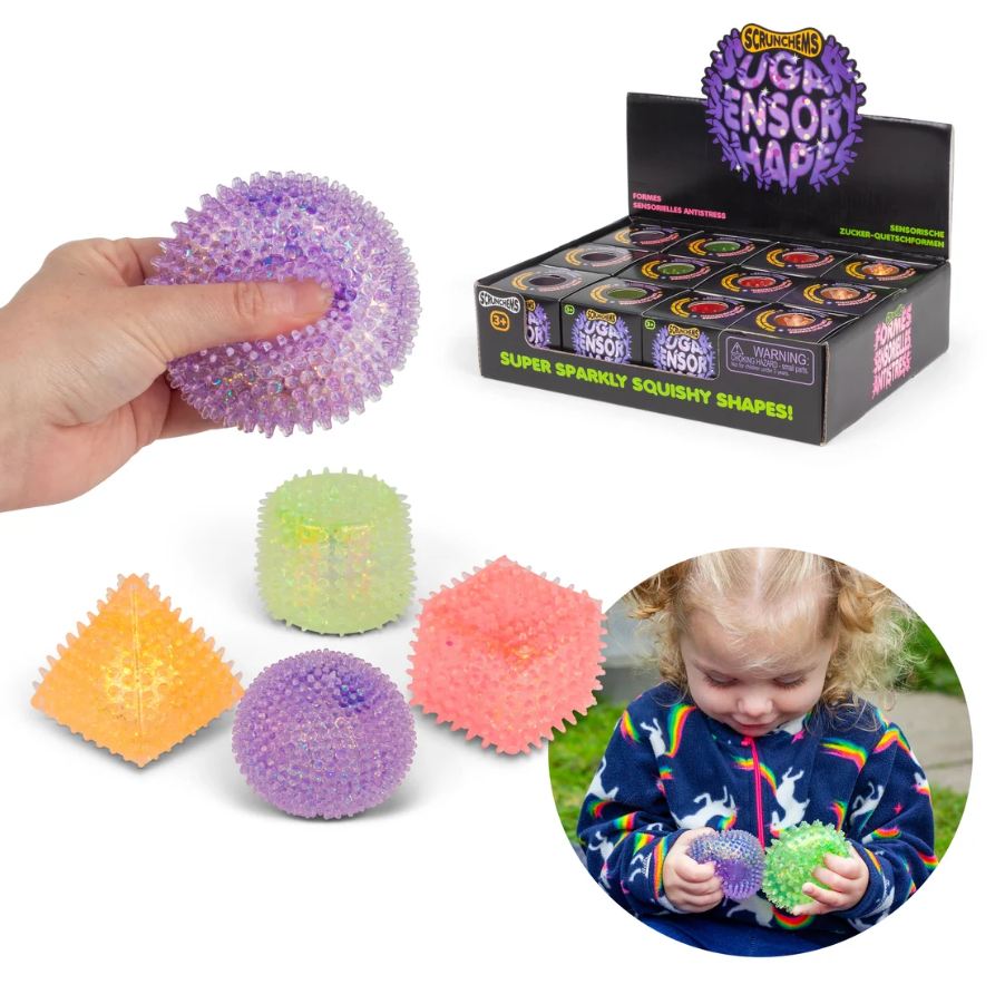 Scrunchems Sensory Sugar Shapes - Each